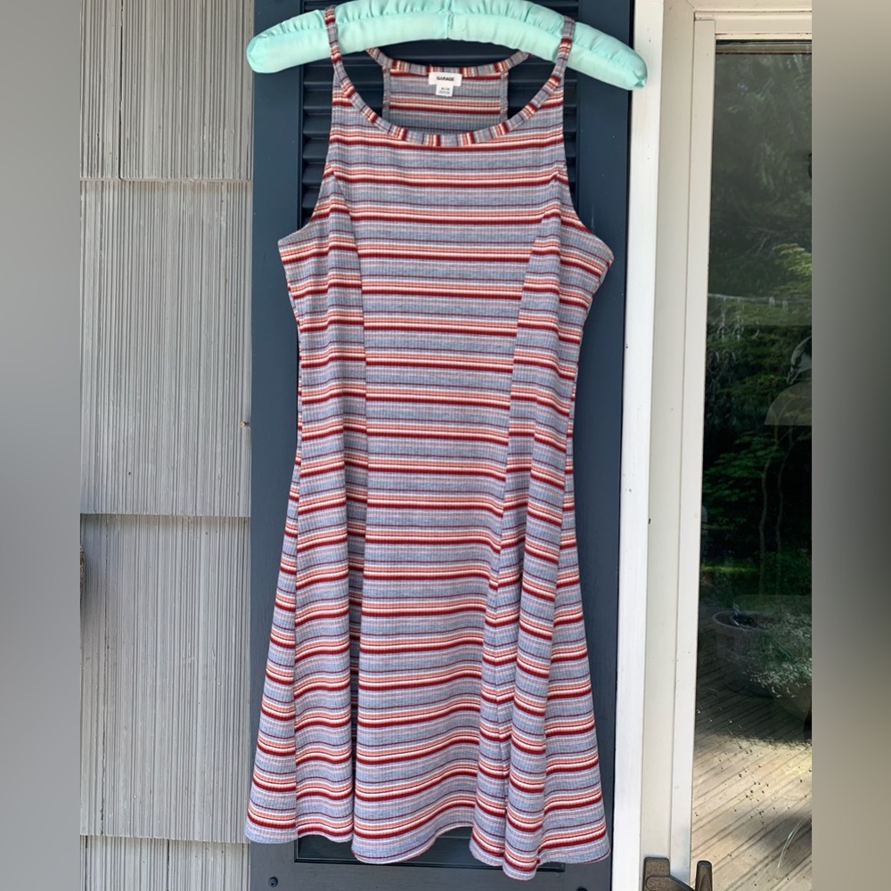 Fit & Flare Dress by Garage cotton spandex M